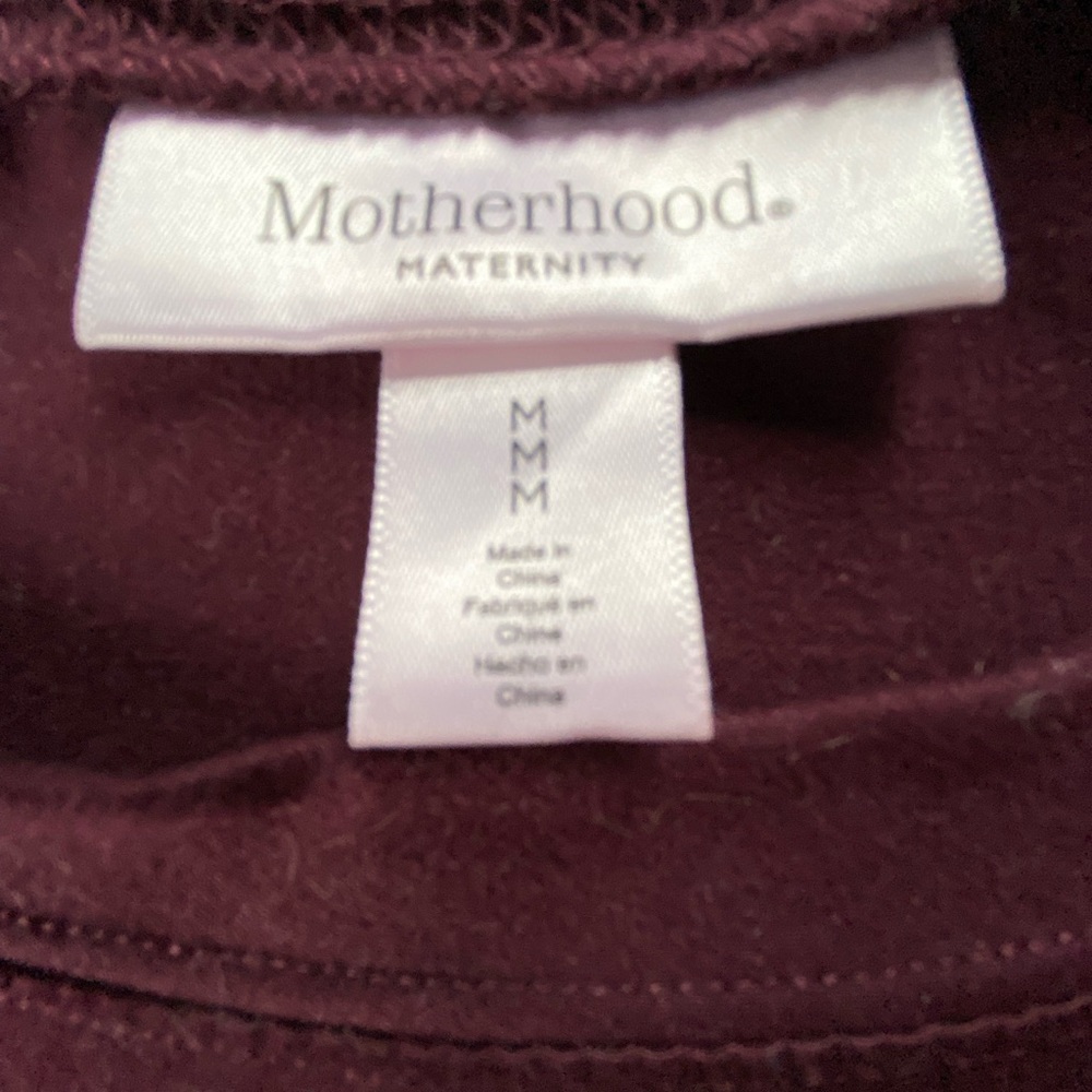 Motherhood Maternity Long Sleeve Shirt Size Medium